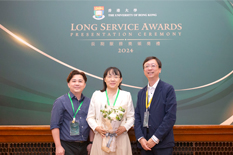 CS Staff Receiving Long Service Awards