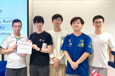 HKU Team Won 2nd Place Team Award at ACM-HK Programming Contest